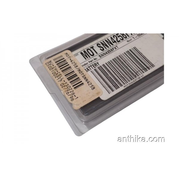 Motorola Microtac Batarya Motorola SNN4258 Battery New in Box