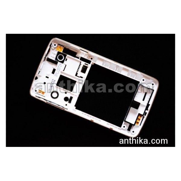 Turkcell Maxiplus 5 Kasa Original Middle Cover White New Condition