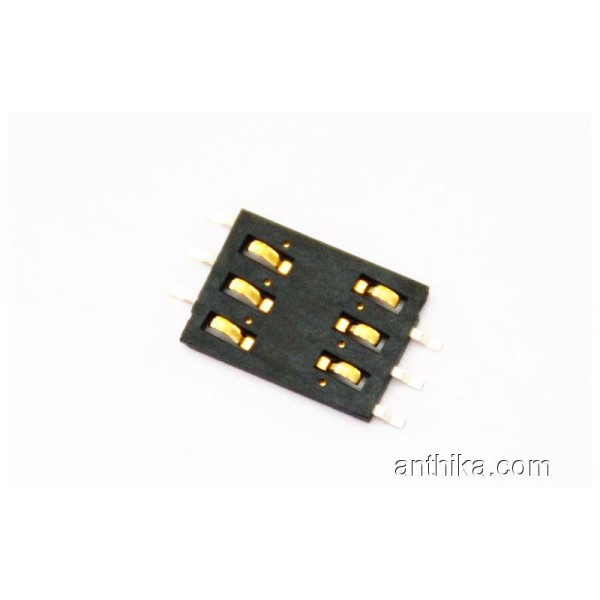 Nokia 5402001 6600 6820 6822 Sim Kart Yuva SMD SIM...