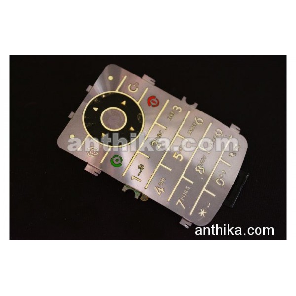 Motorola W510 Tuş Original Keypad Dark Grey Used