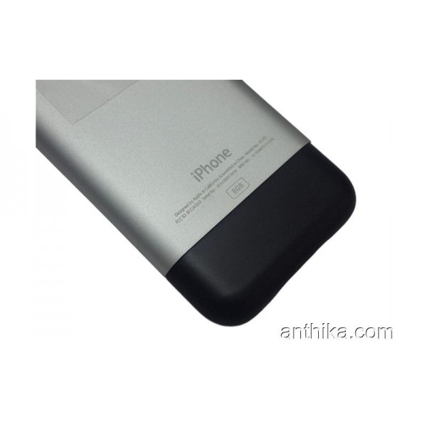 Apple iphone 2G Kapak Kasa Apple iphone 8GB Back Cover Silver A1203