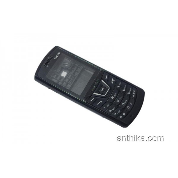 Samsung E2152 Kapak Kasa Tuş Full Housing Black N...