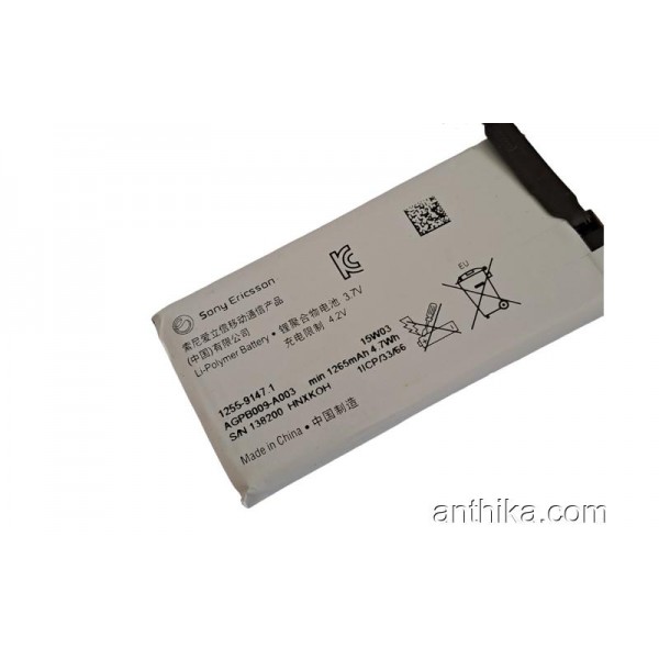 Sony Ericsson ST27 ST27i Xperia Go Batarya Pil Battery 1255-9147