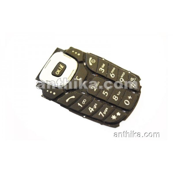 Samsung X660 Tuş Original Keypad Black Used