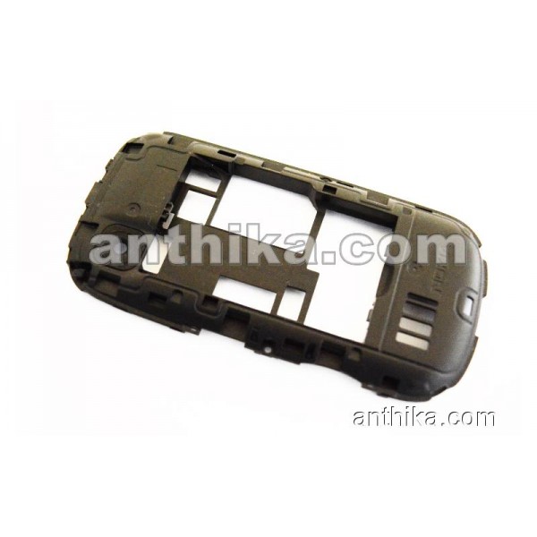 Nokia Asha 200 201 Kasa Original Middle Cover Blac...