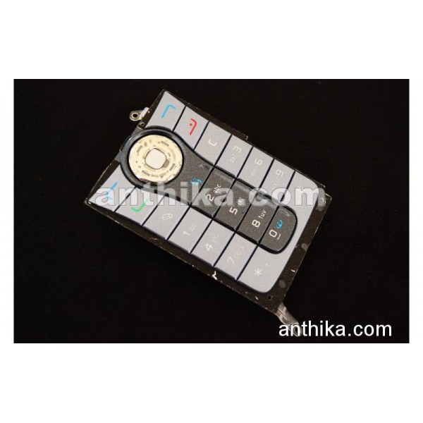 Nokia N90 Tuş Original Keypad Light Blue New Cond...