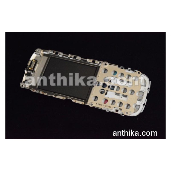 Nokia 5130 Lens Tuş Ön Panel Original Front Cover Glass Keypad Blue New