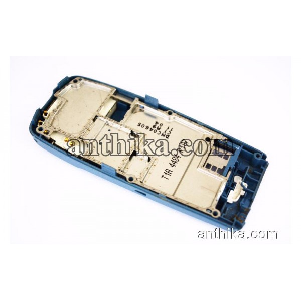 Nokia 3120 Kasa Anten Buzzer Original Middle Cover Blue Used