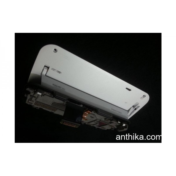 Nokia N97 Mini Tuş Board Klavye Orjinal UI Keypad Board Flex White