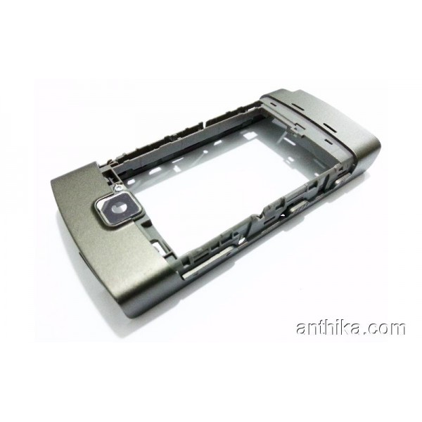 Nokia 5250 Orjinal Orta Kasa Middle Frame Brown