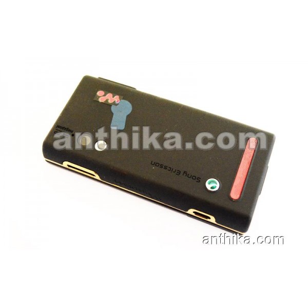 Sony Ericsson W705 W705i Kapak Kasa Tuş High Quality Full Housing Black