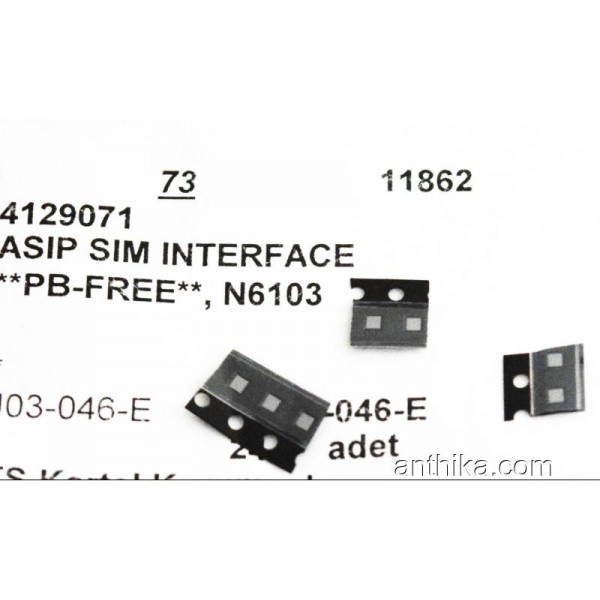 Nokia 6101 6103 Asip Sim Interface Pb Free New 412...