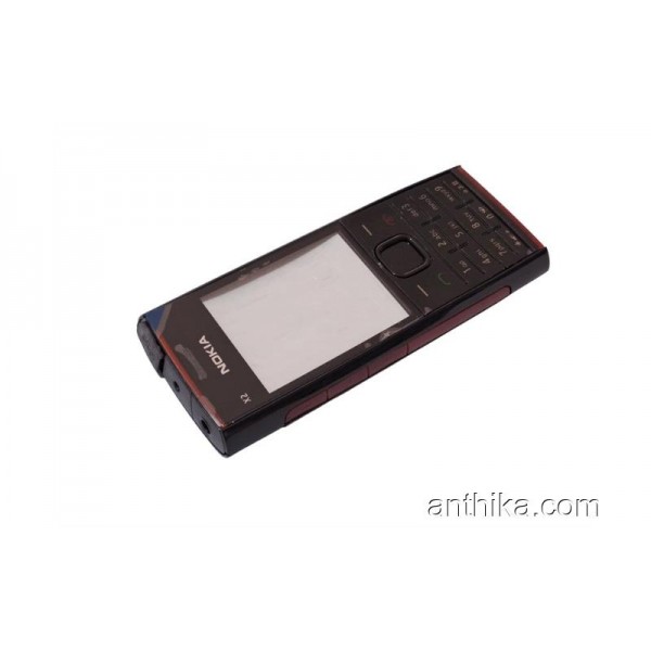 Nokia X2 X2-00 Kapak Kasa Tuş High Quality Housing Black New
