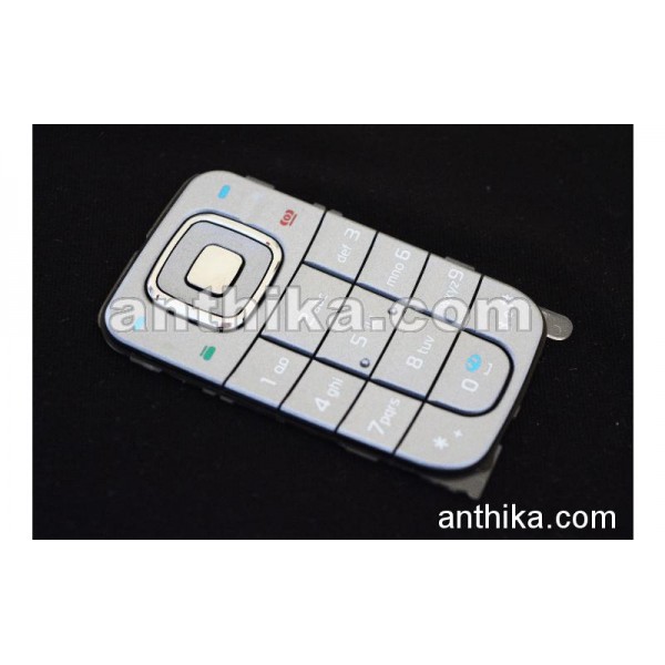 Nokia 6267 Tuş Original Keypad Grey New
