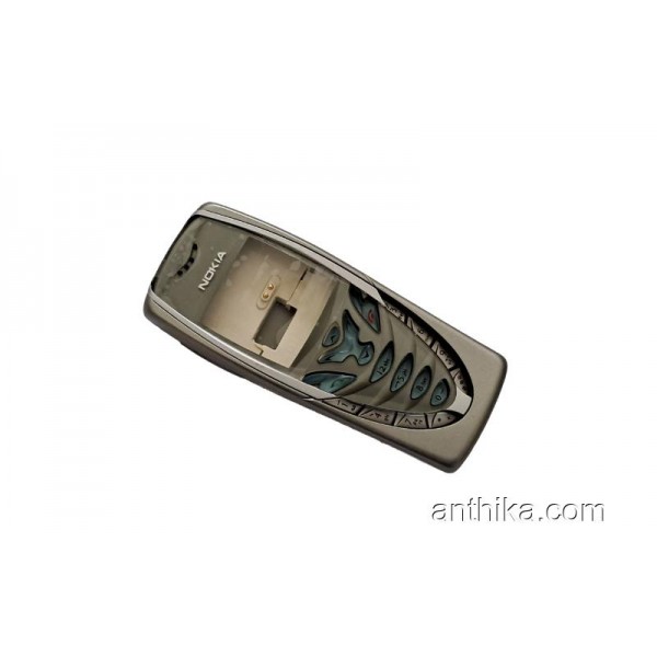 Nokia 7210 Kapak Kasa Tuş Full Housing Gray New