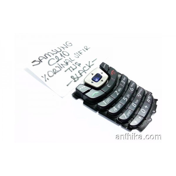 Samsung C210Tuş Orjinal Keypad Black