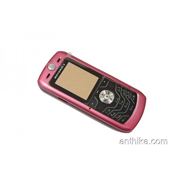 Motorola L6 Kapak Kasa Tuş Pembe Full Housing New