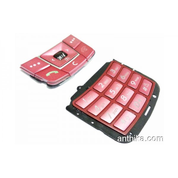 Samsung E250 Tuş Orjinal Kalitesinde Keypad Red