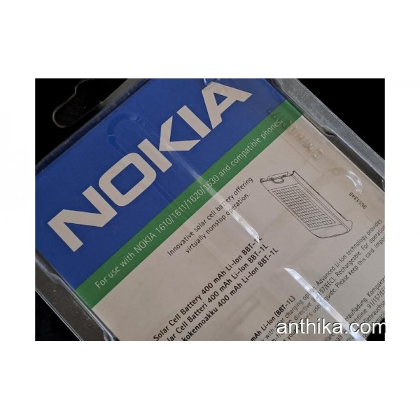 Nokia BBT-1L Batarya Pil Nokia 1610 1611 1620 1630 Solar Battery New
