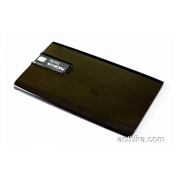 Nokia E66 Kapak Orjinal Battery Cover Black New