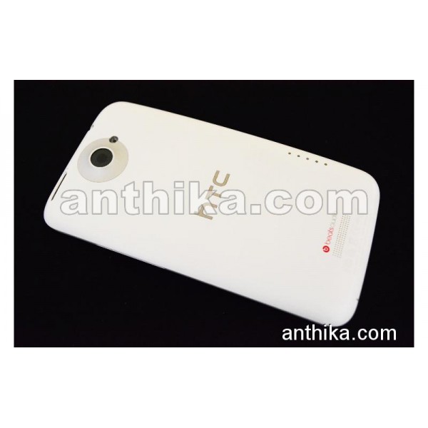 HTC One X Kapak Kasa Original Middle Cover White N...