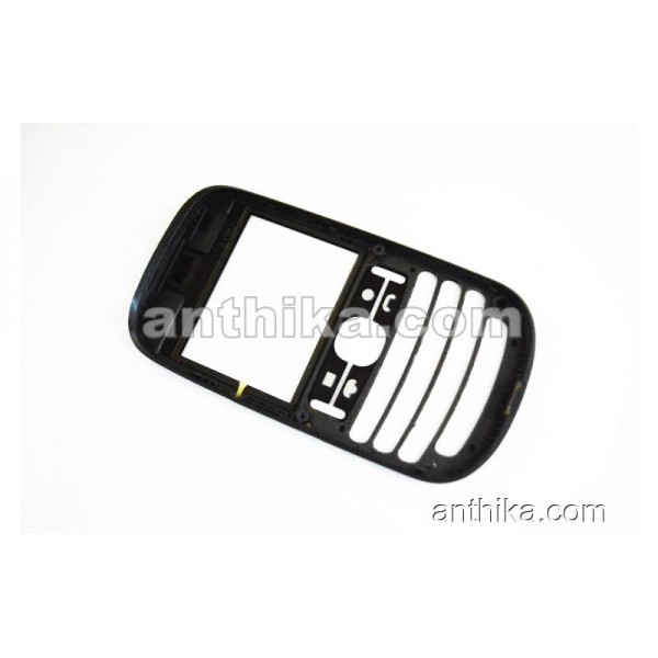 Nokia Asha 200 201 Kapak Original Front Cover Black Used