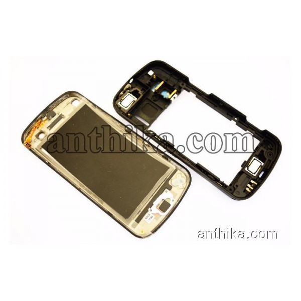 Nokia N97 Dokunmatik Kasa Original Digitizer Touchscreen Middle Cover Black