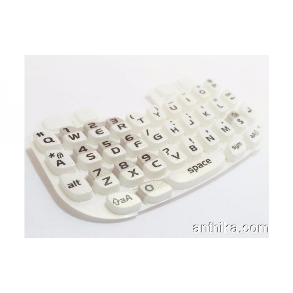 Blackberry 8520 Curve Tuş Orjinal Keypad White