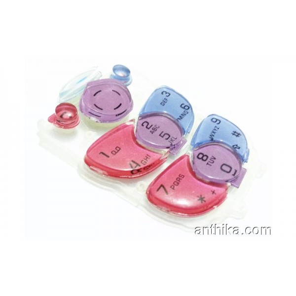 Nokia 2300 Tuş A++Kalite Keypad Pink