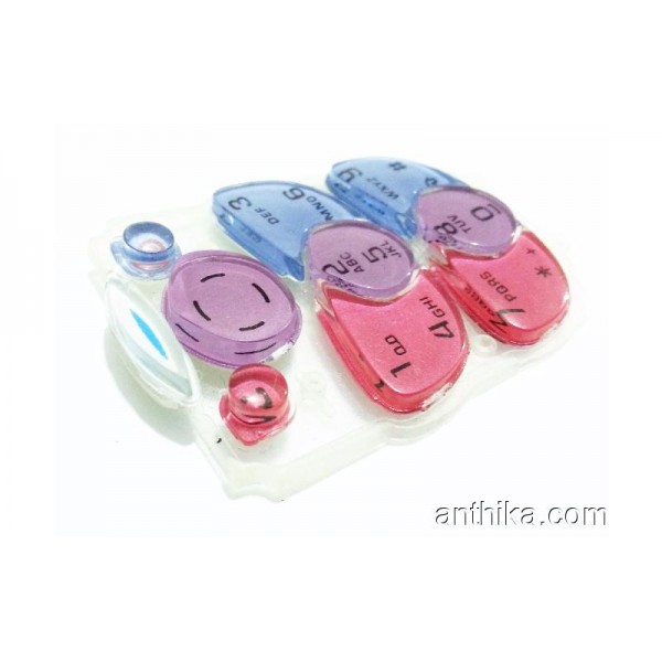 Nokia 2300 Tuş A++Kalite Keypad Pink