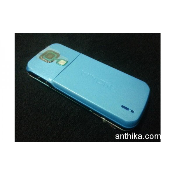 Nokia 5000 Kapak Kasa Orjinal Kalitesinde White Blue