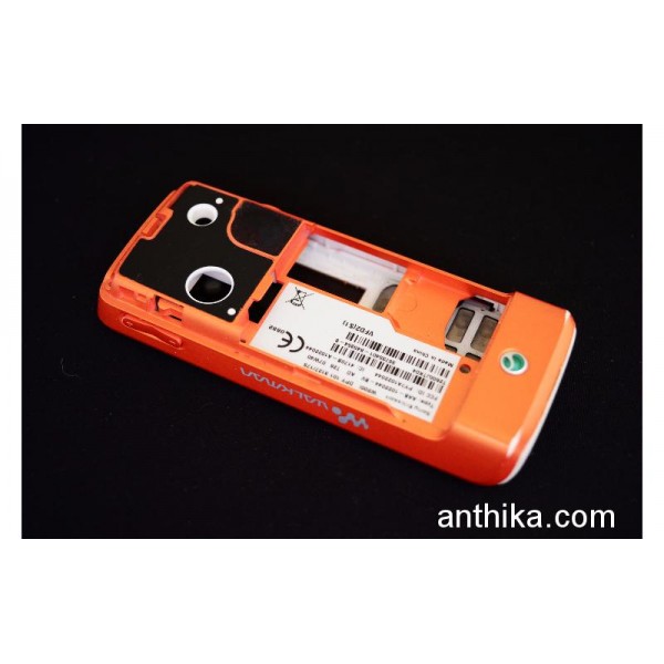 Sony Ericsson W200i Kapak Tuş Kasa Original Housing White Used