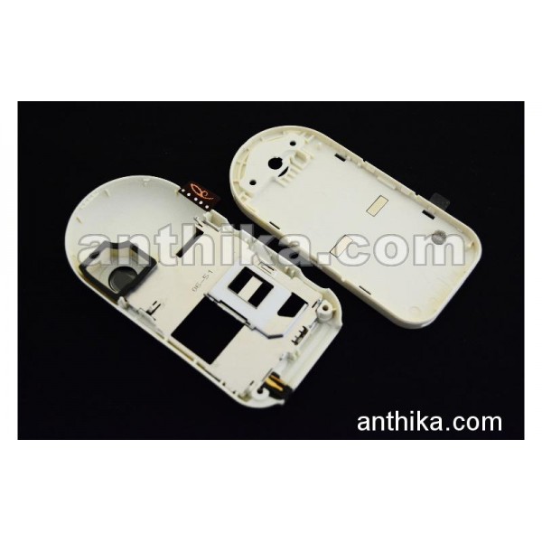 Nokia 7370 Kasa Ayna Original Middle Cover B-Cover Deko Plate Chreme New