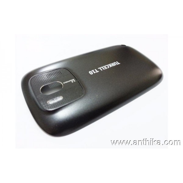 Turkcell T10 Orjinal Arka Batarya Kapak Battery Cover Black
