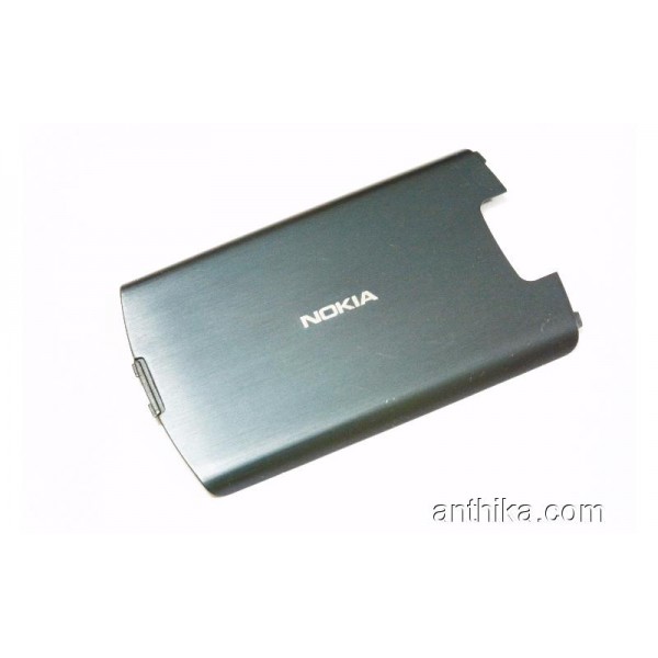 Nokia 700 Kapak Original Battery Cover Navy Blue U...
