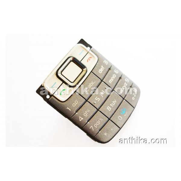 Nokia 3109 Classic Tuş Original Keypad Silver New...