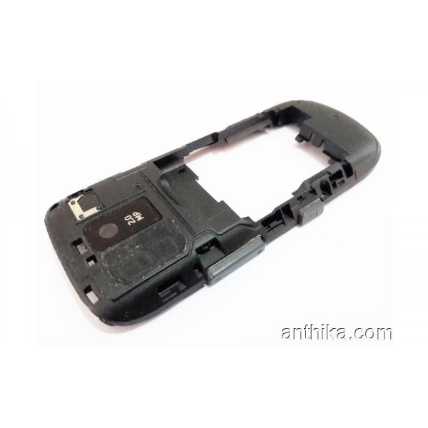 Nokia 202 Asha Orta Kasa Buzzer Orjinal Middle Black-1
