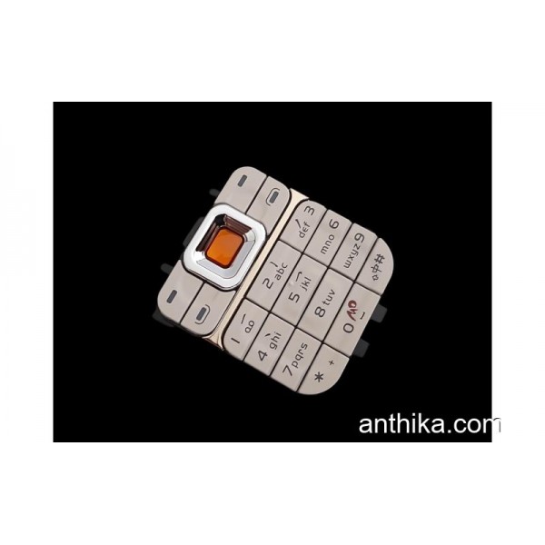 Nokia 7360 Tuş Original Keypad Chreme New