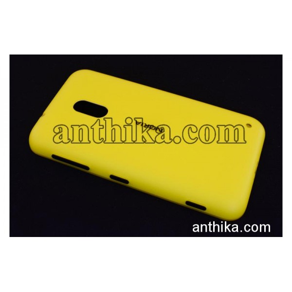 Nokia Lumia 620 Kapak Original Battery Cover Yello...