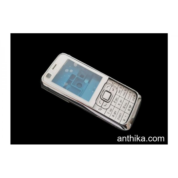 Nokia 6120 Classic Kapak Kasa Tuş High Quality Fu...