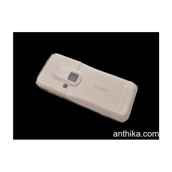Nokia 6120 Classic Kapak Kasa Tuş High Quality Full Housing White New