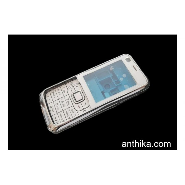 Nokia 6120 Classic Kapak Kasa Tuş High Quality Full Housing White New