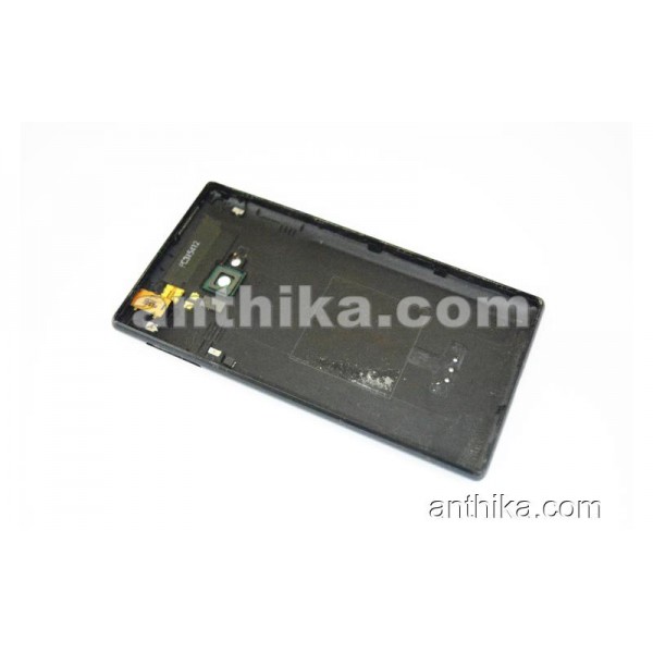 Nokia 720 Lumia Kapak Original Back Cover Black Us...