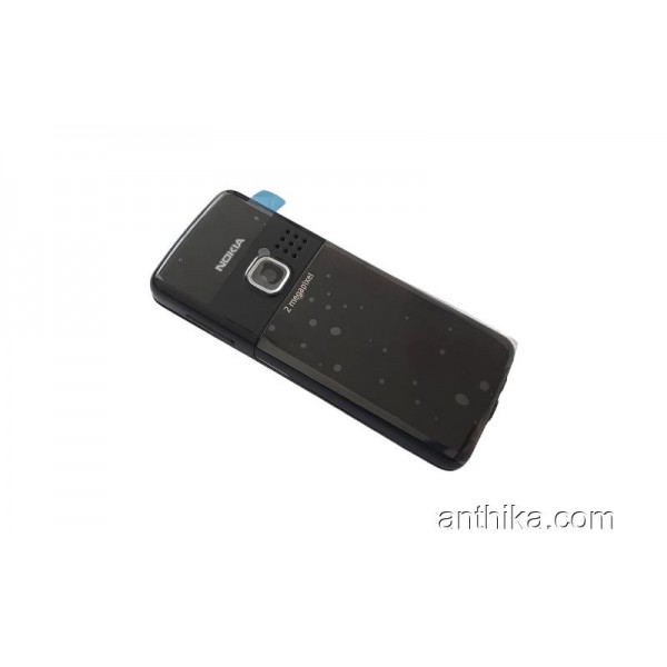 Nokia 6300 Kapak Kasa Tuş High Quality Full Housing Black Cover New
