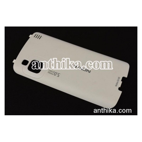 Nokia C6 C6-00 Kapak Orjinal Battery Cover White N...