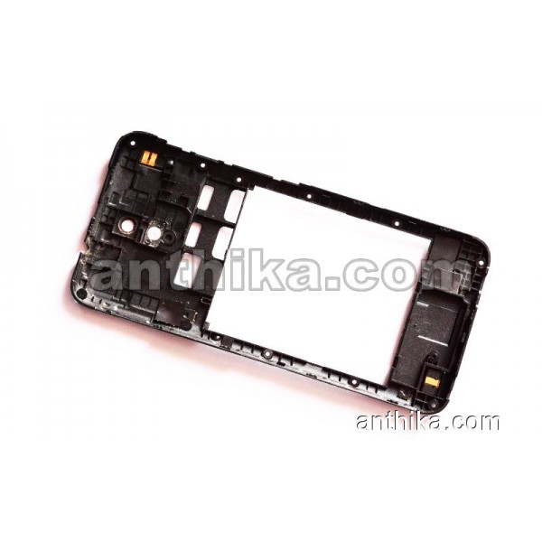 HTC Desire 620 Dual Sim D620h Kasa Original Middle Cover Black Used