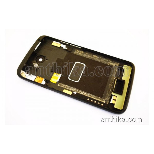HTC One X Kasa Original Back Cover Black Used 74H02176-01M