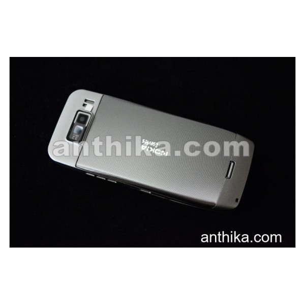 Nokia E55 Kapak Kasa Tuş High Quality Full Housing Gray New