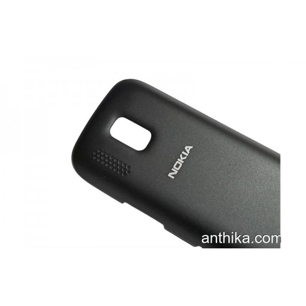 Nokia Asha 202 Asha 203 Kapak Original Battery Cover Black New