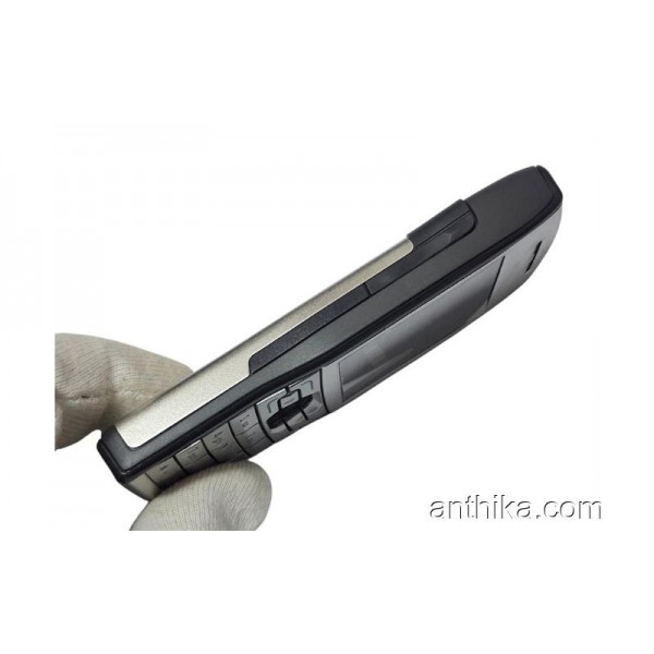 Nokia E50 Kapak Kasa Tuş High Quality Full Housing Silver New